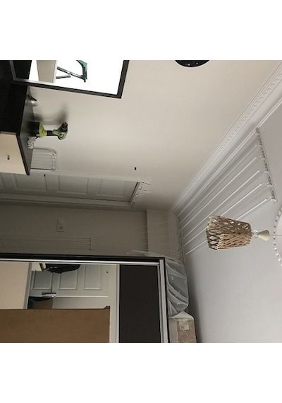 Asansörlü Çamaşır Askısı Tavan Tipi 6 Çubuk 200 CM Beyaz