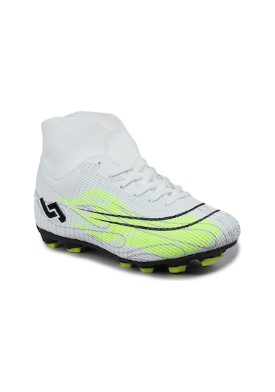 Jump Orthopedix Futbol Boğazlı Çoraplı Bilekli Krampon Spor Ayakkabısı 29676 Beyaz