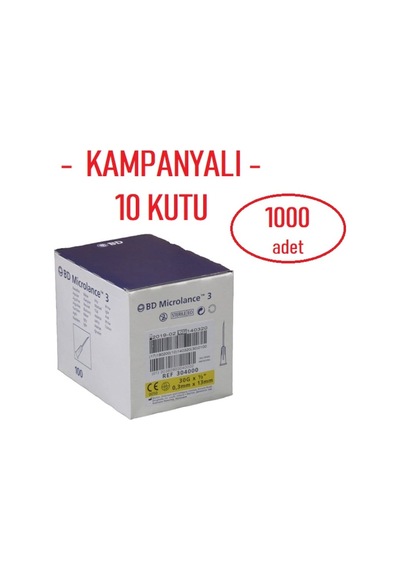 10 Kutu Bd Microlance 3 Mezoterapi İğnesi 30 G
