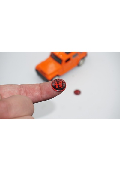 Alfa Romeo Oto Anahtar 3M Metal Alaşım Logo 2Li Set (262918622)