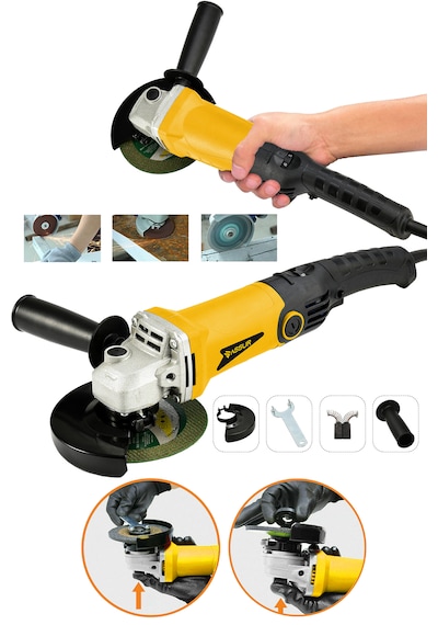 Assur ASR302 125 MM 1200W Avuç Taşlama Sarı