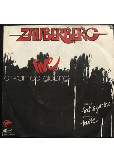 Zauberg Live First Sight Love 45lik Plak