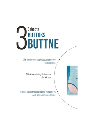 Skin Sensual Buttoks Buttne Vücut Maskesi | Vücut Sivilceleri ve Pürüzlere Karşı | 2 Parça