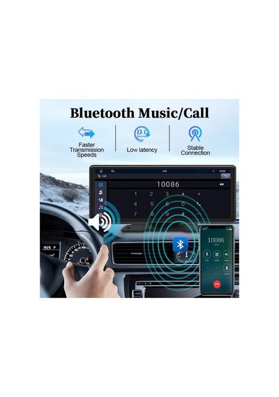 Car Smart Screen 10.2 İnç Carplay Ios Android 4k Ultra Hd Ön Arka Kamera Bluetooth Türkçe