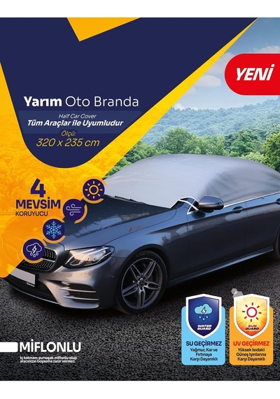 Bylizard Kıa Stonic Yarım Araba Brandası, Bl 407
