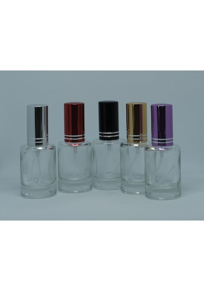 Boş Parfüm ve Kolonya Şişesi 12 ML 10 Adet Boş Metal Sarı Sprey