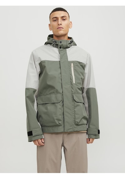 Jack & Jones Jack Jones Erkek Su Geçirmez Softshell Mont 12253569 Yeşil