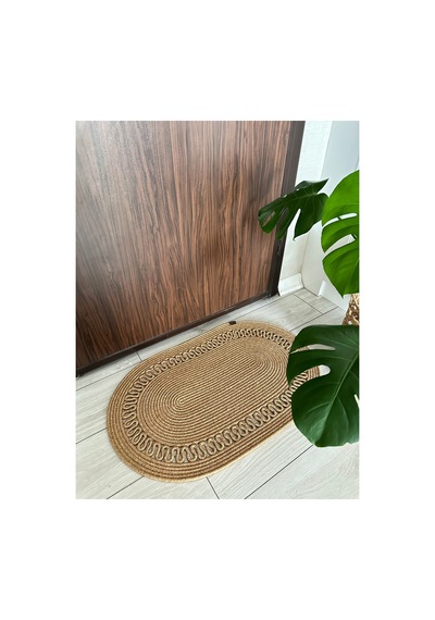 Jüt, Hasır Desenli Kapı Önü, Paspas, Banyo Paspası, Balkon Paspası Hasır Halı, Jüt Paspas Hasırtrikotlu Hasırtrikotlu