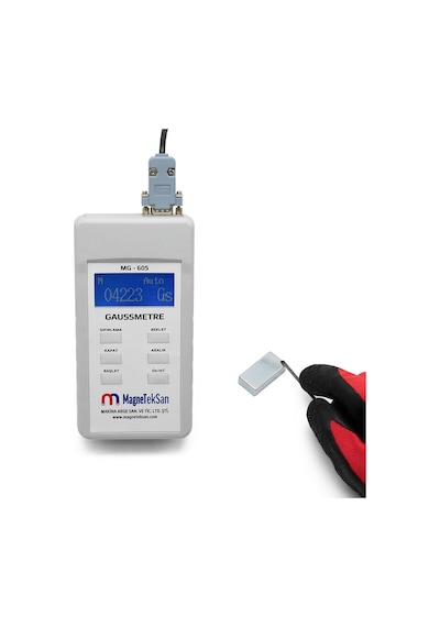 Gaussmetre - Mıknatıs Ölçüm Cihazı - Mg 605 -dx-102