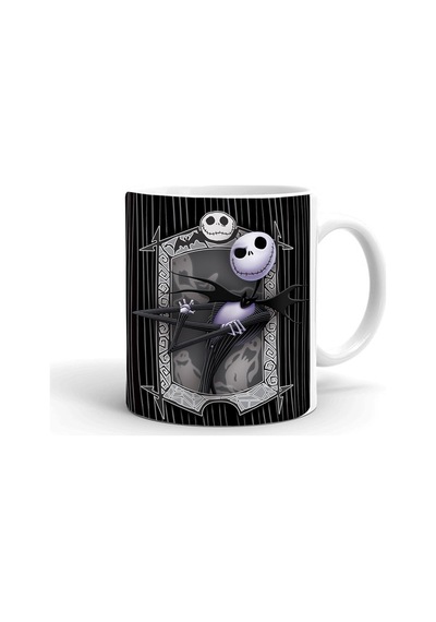 The Nightmare Before Baskılı Seramik Beyaz Kupa