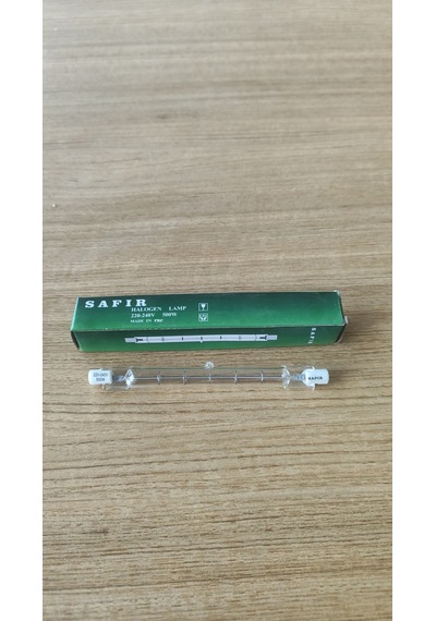 Safir Halojen Ampul 500w 220-240v Çubuk Halojen Projektör Ampulü R7s