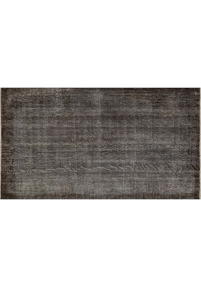 Vintage Çizgileriyle Modern Dokunuşlu Eskitme Halı 163 X 291 Cm 10073