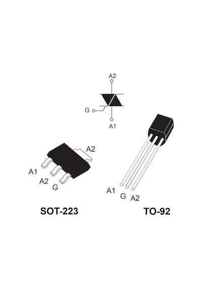 Z0107 Smd - Sot223 Z7M Triyak