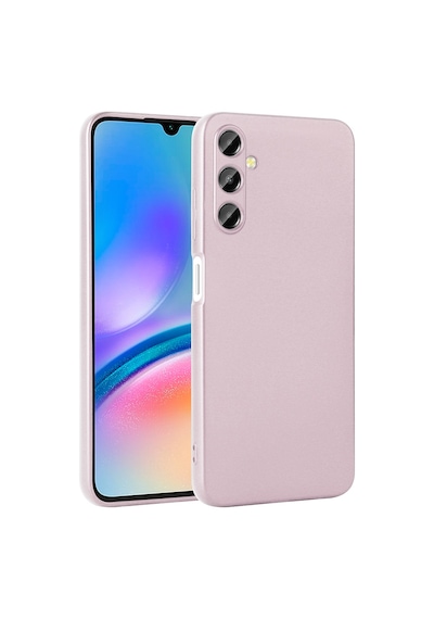 Zore Galaxy A17 Kılıf Zore Premier Silikon Kapak - Rose Gold
