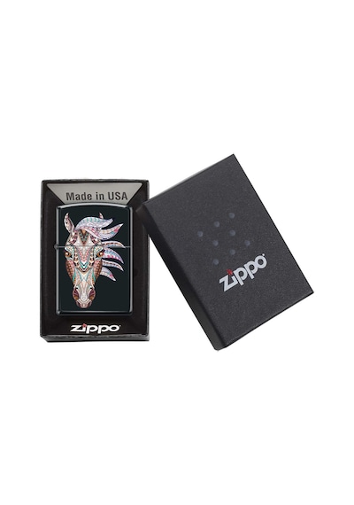 Zippo Patterned Horse Çakmak Çok Renkli