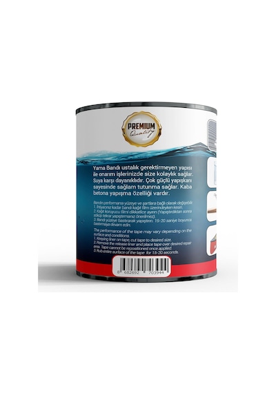 Boss Tape Suya Dayanıklı Depo Boru Hortum Yama Bandı 48Cmx1,2Mt