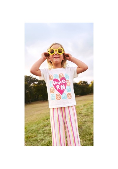 Poala Kids Colorful Unicorn Takım Çok Renkli