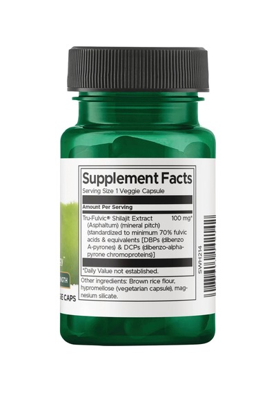 Swanson Nutrition Shilajit Extract 100 Mg 30 Kapsül Gıda Takviye
