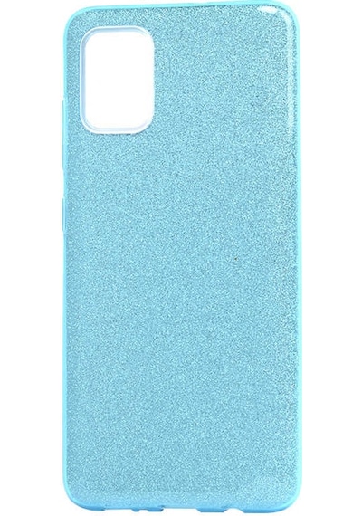 Samsung Uyumlu Galaxy A71 Kılıf Zore Shining Silikon Mor