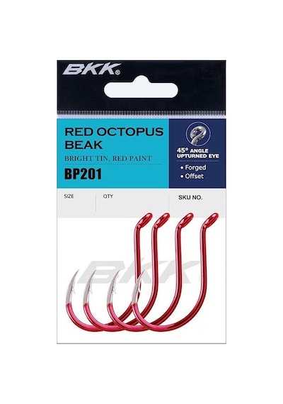BKK Red Octopus Beak Tekli İğne - No: 3/0