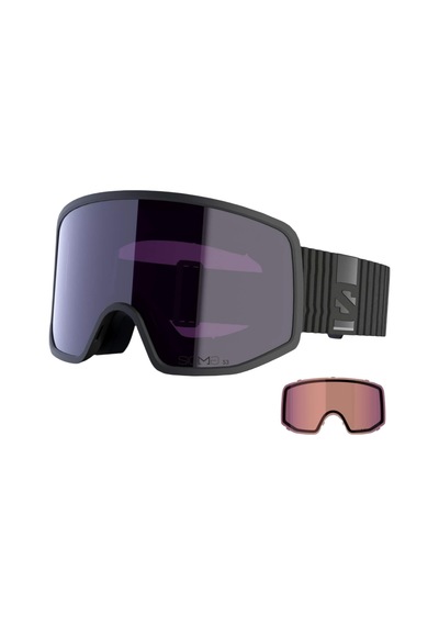 Salomon Sentry Pro S Sigma And Extra Lens Unisex Siyah Goggle 6000 Siyah