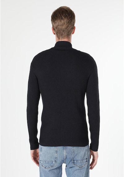 Colin's Colins Slim Fit Erkek Lacivert Hırka Cl1055784 Q1.v2 Mnv Mavi