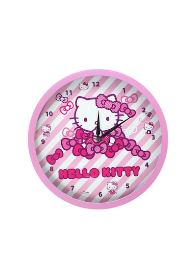 Ykc Hello Kitty Çocuk Odası Duvar Saati-Lisanslı Diğer