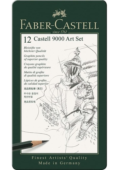 Faber-Castell 9000 Art K.K. Seti 8B-2H