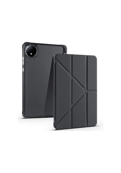 Xiaomi Redmi Pad Se 8.7 Kılıf Zore Tri Folding Kalem Bölmeli Standlı Kılıf Klasik