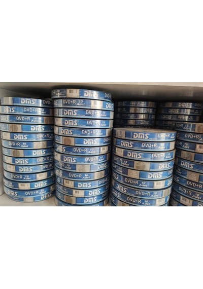 4 Adet 10 Lu Dms+R Boş Dvd