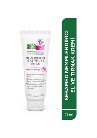 Nemlendirici El Ve Tırnak Kremi Kuru Ve Çatlayan Eller İçin 75 Ml Törpü Hediye