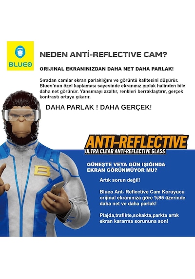Samsung Uyumlu S25 Ultra Yansıma Önleyici Ar Teknolojili Ekrandan Daha Net Cam Ekran Koruyucu