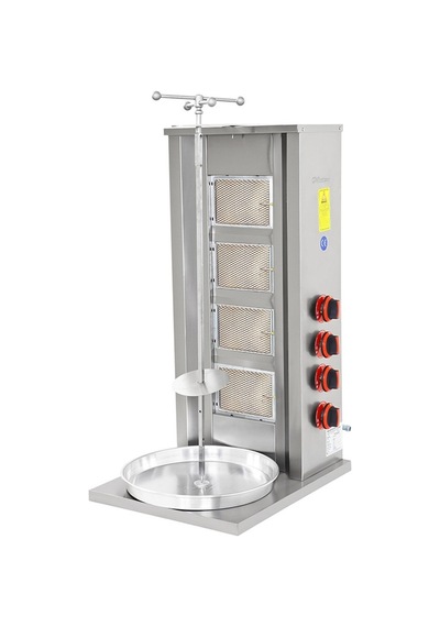 Himaksan  Endüstriyel Sanayi Tipi Lpg Tüplü 4 Radyanlı Döner Ocağı
