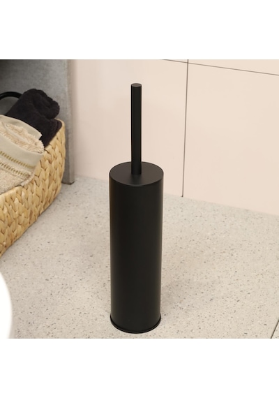 Kobos Yuvarlak Banyo Seti Mat Siyah
