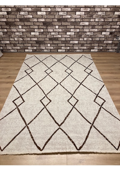 Padişah Haşı Zeugma Akrilik Çökmeli 200x290 +ince Halı