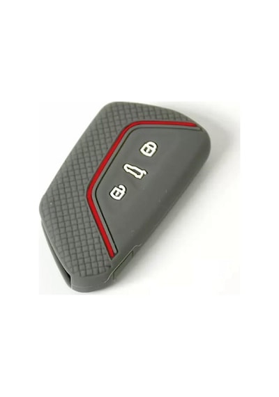 Seat Uyumlu LEON VE FR MK4 2021+ MODEL GRİ RENK SİLİKON ANAHTAR KILIF