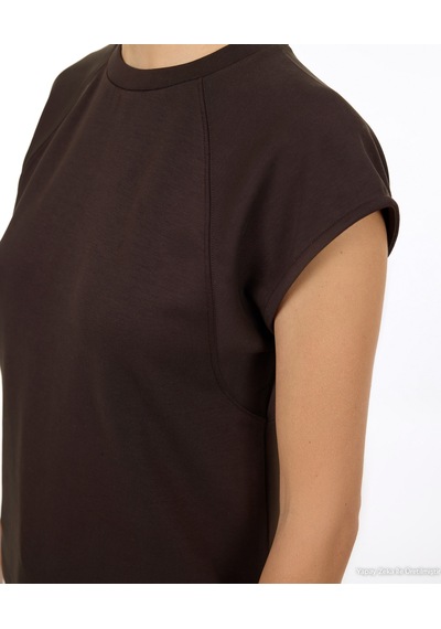 Yargıcı Regular Bisiklet Yaka Kısa Kol T-shirt 26kkts9022x 208 Kahverengi