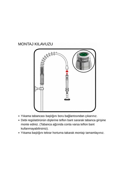 Kısa Musluk/bahçe Musluğu/yıkama Musluğu Debi Regulatörü 15l/dak. G1/2"