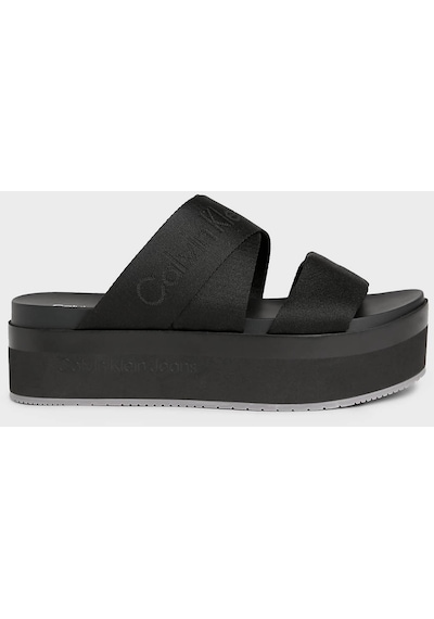 Calvin Klein Kadın Terlik Yw0yw01361 0gt Siyah