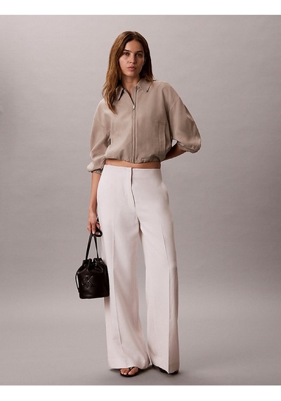 Calvin Klein Kadın Bold Ck Small Bucket Omuz Çantası-15851 Siyah