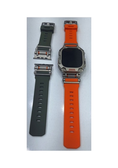 Watch Ultra Uyumlu Döner Silikon Kordon 44/45/46/49 Mm 3 Renkli