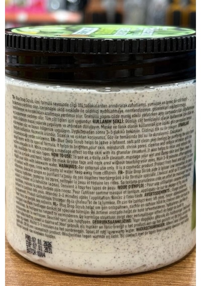 Blue Drop Yüz Bakım Peeling Scrub Salatalık 500 Ml