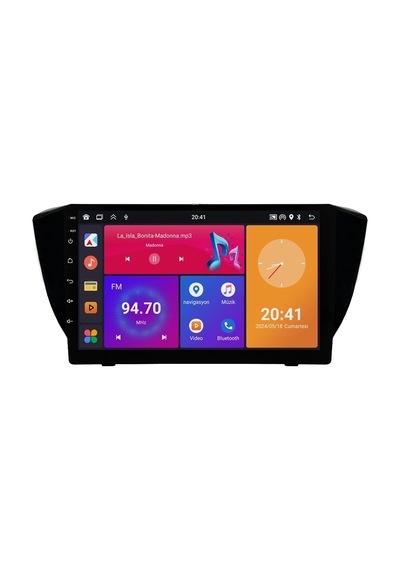 Skoda Superb Android Multimedya Sistemi 2015-2017 Crv4482xp