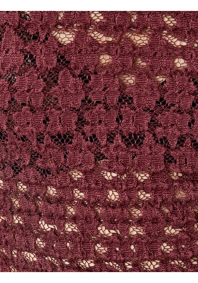 Koton Asimetrik Kayık Yaka Dantelli Uzun Kollu Tişört Bordo 5sal10460ık Bordo Koton Asimetrik Kayık Yaka Dantelli Uzun Kollu Tişört Bordo 5sal10460ık Bordo
