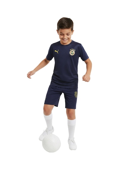 Puma Fenerbahçe A Takım Futbolcu Lacivert Antrenman Çocuk T-shirt Ve Şort Takımı Lacivert