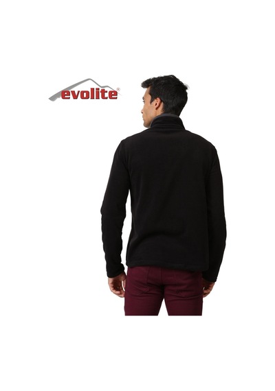 Evolite Fuga Bay Mikro Polar Sweater - Siyah Siyah