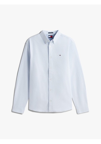 Tommy Hilfiger Tjm Reg Oxford Shırt Ext Erkek Mavi Gömlek - Dm0dm21298