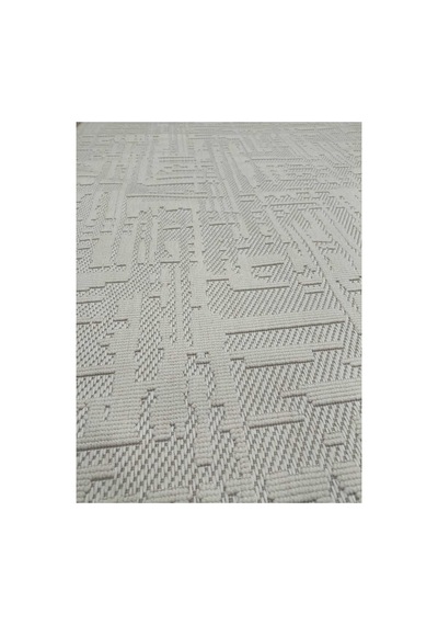 Denf Home İskandinav Sisal Loop Yumuşak Doku Özel Kesim Modern Salon Koridor Oturma Mutfak Halısı Kilim Yolluk Krem