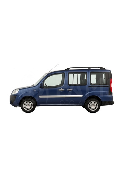 Fiat Doblo Krom Yan Kapı Çıtası Geniş 4 Kapı 2006-2010 P. Çelik