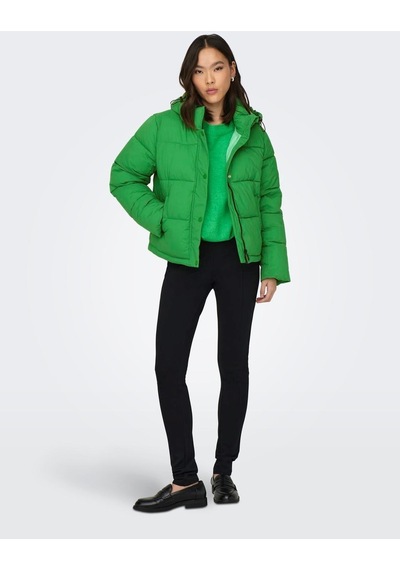 Only Onlann Premium Puffer Jkt Short Otw Kadın Mont-27210 - Yeşil